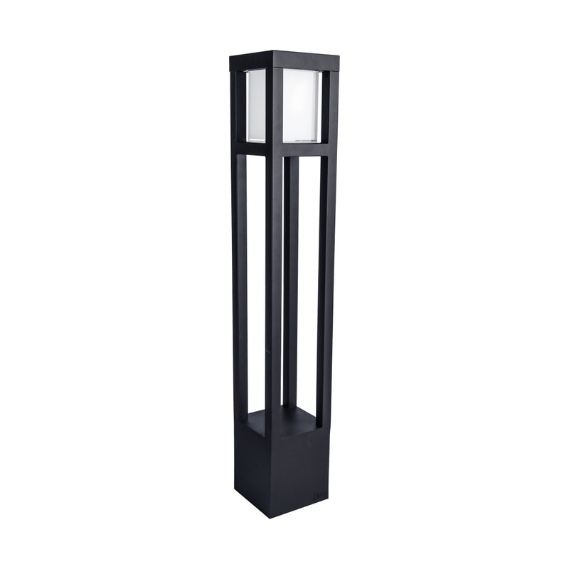 WAC 6622 Tower 1-lt 30" Tall LED Bollard, 120V-Black