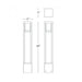 WAC 6622 Tower 1-lt 30" Tall LED Bollard, 120V