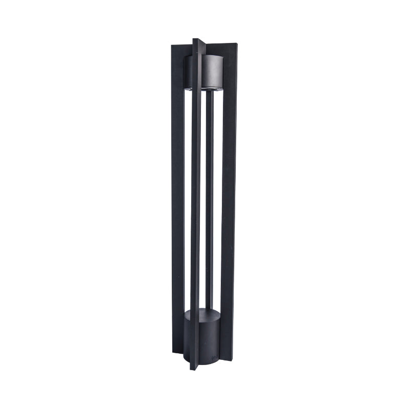 WAC 6633 Chamber 1-lt 30" Tall LED Bollard, 277V-Black