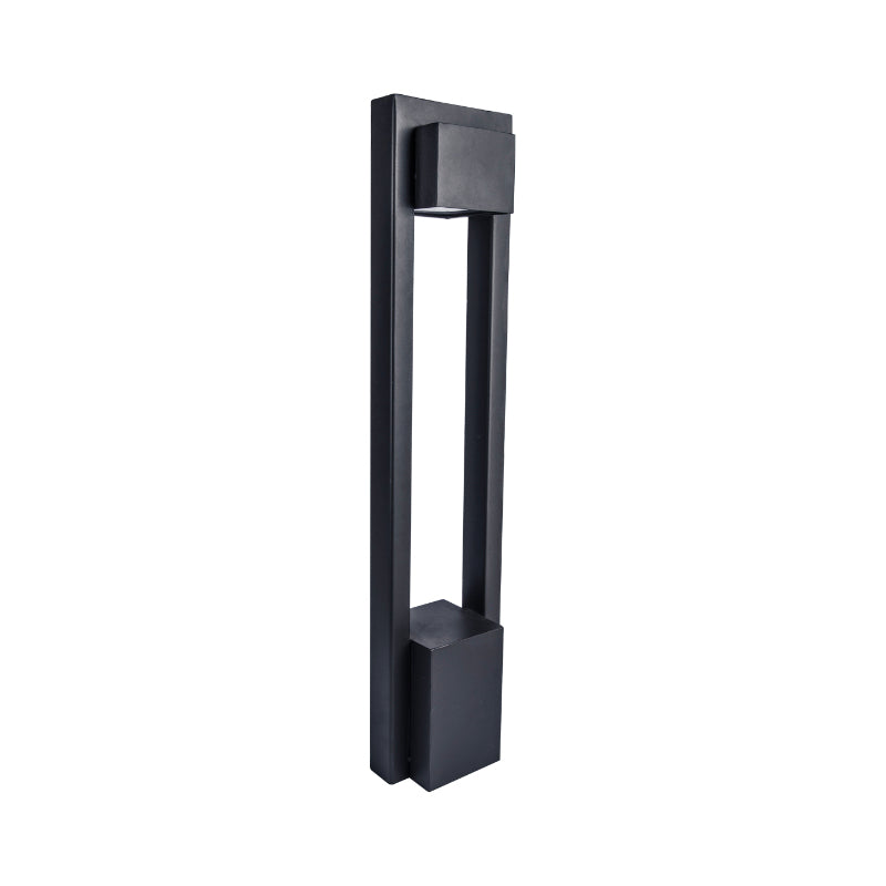 WAC 6641 Archetype 1-lt 27" Tall LED Bollard, 9-15V-Black