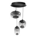 Avenue Lighting HF9173 Monaco 3-lt 12" LED Pendant