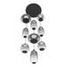 Avenue Lighting HF9179 Monaco 9-lt 36" LED Pendant