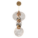 Avenue Lighting HF7900 Avra 1-lt 9" LED Pendant - Aged Brass