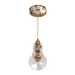 Avenue Lighting HF7901 Avra 1-lt 9" LED Pendant - Aged Brass