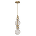Avenue Lighting HF7902 Avra 1-lt 5" LED Pendant - Aged Brass