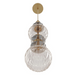 Avenue Lighting HF7902 Avra 1-lt 5" LED Pendant - Aged Brass