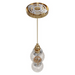 Avenue Lighting HF7902 Avra 1-lt 5" LED Pendant - Aged Brass