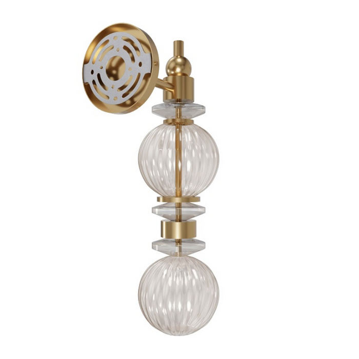 Avenue Lighting HF8902 Avra 1-lt 18" Tall LED Wall Sconce - Aged Brass
