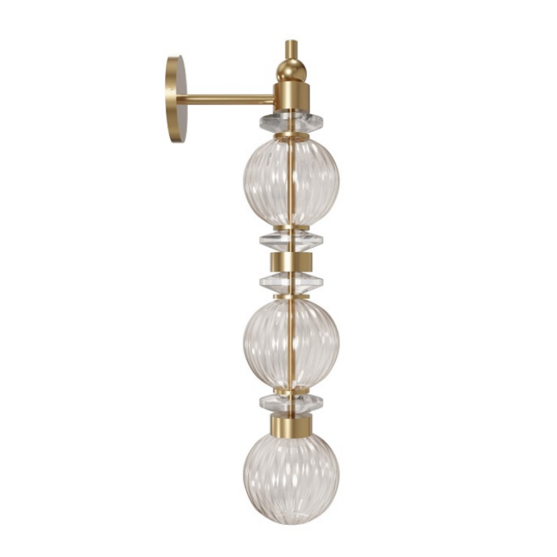 Avenue Lighting HF8903 Avra 1-lt 27" Tall LED Wall Sconce - Aged Brass