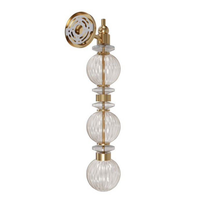 Avenue Lighting HF8903 Avra 1-lt 27" Tall LED Wall Sconce - Aged Brass