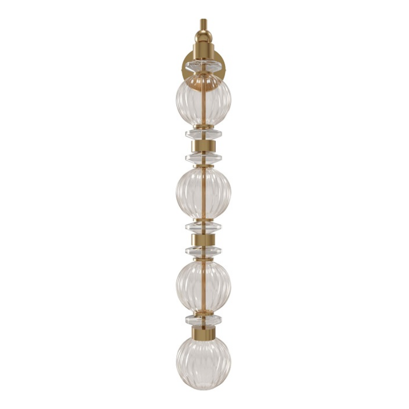 Avenue Lighting HF8904 Avra 1-lt 35" Tall LED Wall Sconce - Aged Brass