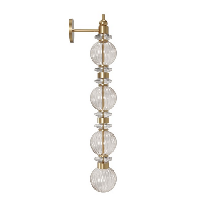 Avenue Lighting HF8904 Avra 1-lt 35" Tall LED Wall Sconce - Aged Brass