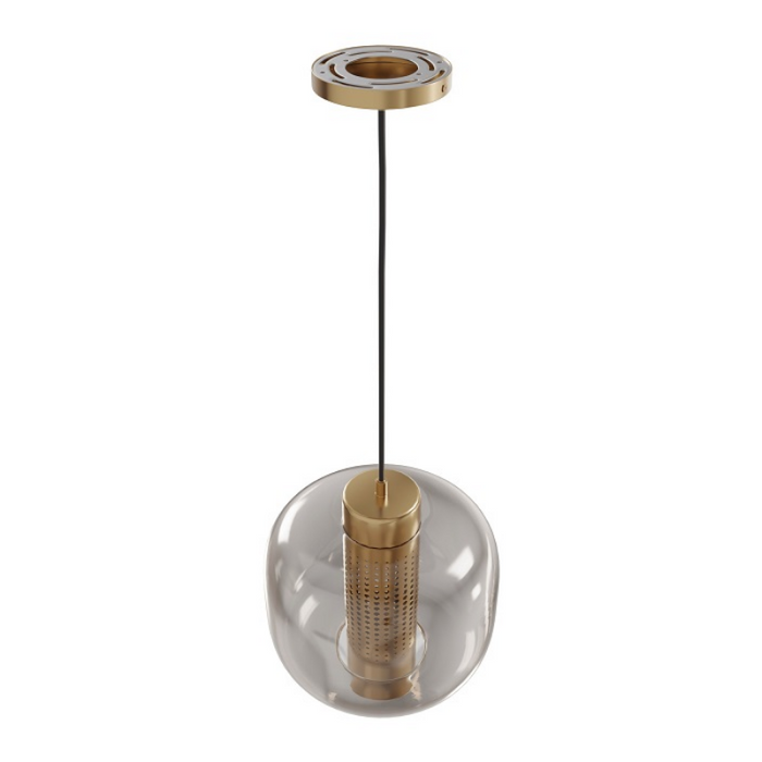 Avenue Lighting HF7812 Cosmopolitan 1-lt 11" LED Pendant - Aged Brass