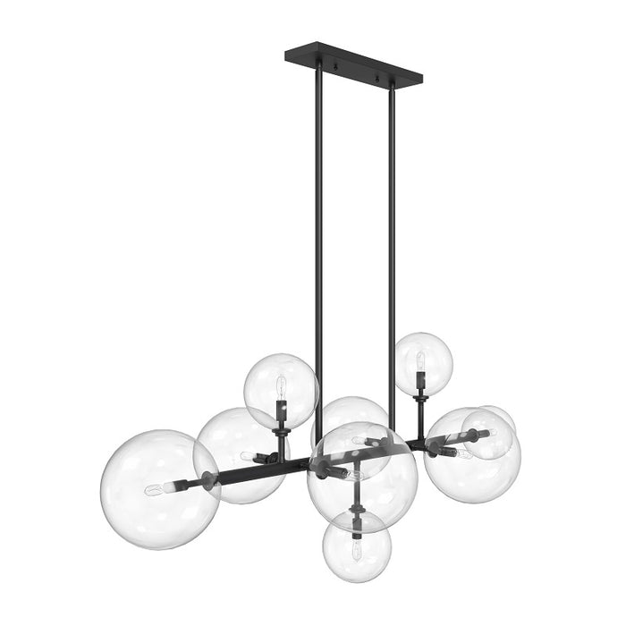 Avenue Lighting HF4209 Delilah 9-lt 51" LED Chandelier - Black