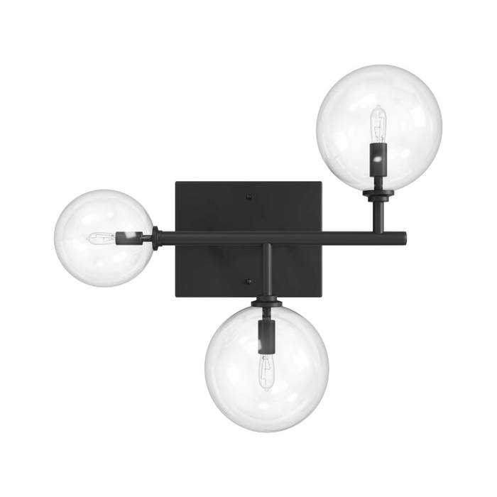 Avenue Lighting HF4203 Delilah 3-lt 18" LED Wall Sconce - Black