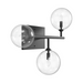 Avenue Lighting HF4203 Delilah 3-lt 18" LED Wall Sconce - Black