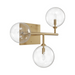 Avenue Lighting HF4203 Delilah 3-lt 18" LED Wall Sconce - Aged Brass