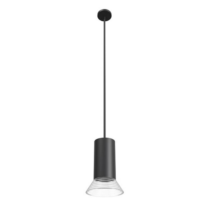 Avenue Lighting HF1950 Newport 1-lt 6" LED Pendant - Black