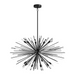 Avenue Lighting HF8200 Palisades Ave. 18-lt 60" Chandelier - Black