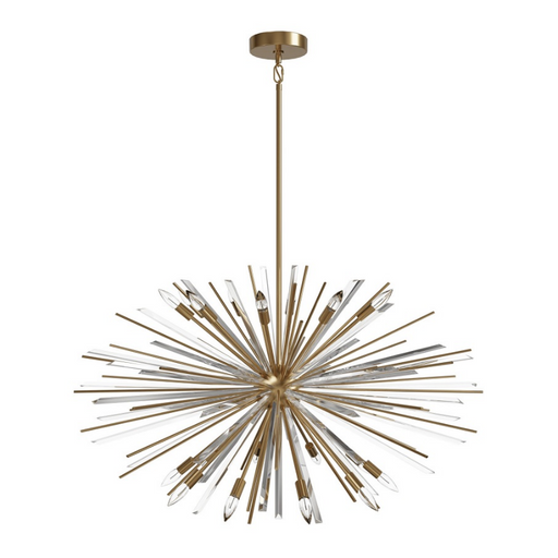 Avenue Lighting HF8200 Palisades Ave. 18-lt 60" Chandelier - Aged Brass