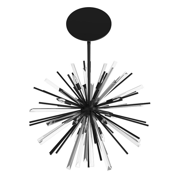 Avenue Lighting HF8202 Palisades Ave. 8-lt 32" Chandelier - Black
