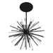 Avenue Lighting HF8202 Palisades Ave. 8-lt 32" Chandelier - Black