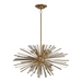 Avenue Lighting HF8202 Palisades Ave. 8-lt 32" Chandelier - Aged Brass