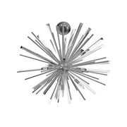 Avenue Lighting HF8202 Palisades Ave. 8-lt 32" Chandelier - Chrome