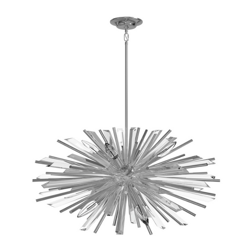 Avenue Lighting HF8203 Palisades Ave. 10-lt 39" Chandelier - Chrome
