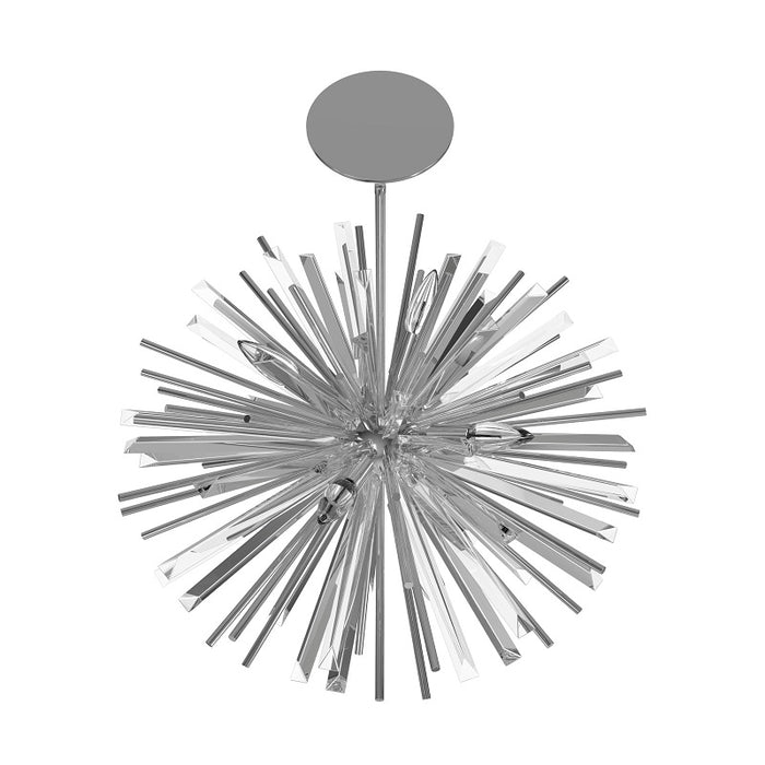 Avenue Lighting HF8203 Palisades Ave. 10-lt 39" Chandelier - Chrome