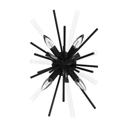 Avenue Lighting HF8204 Palisades Ave. 4-lt 20" Tall Wall Sconce - Black
