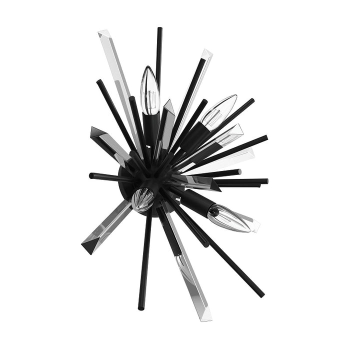 Avenue Lighting HF8204 Palisades Ave. 4-lt 20" Tall Wall Sconce - Black