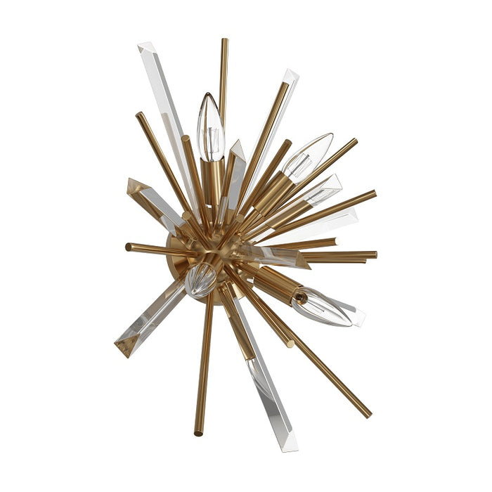 Avenue Lighting HF8204 Palisades Ave. 4-lt 20" Tall Wall Sconce - Aged Brass
