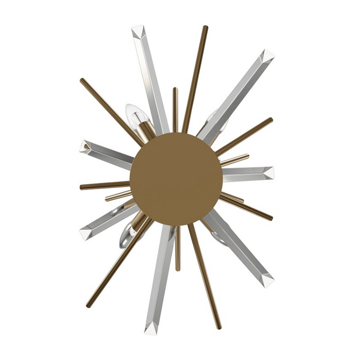 Avenue Lighting HF8204 Palisades Ave. 4-lt 20" Tall Wall Sconce - Aged Brass