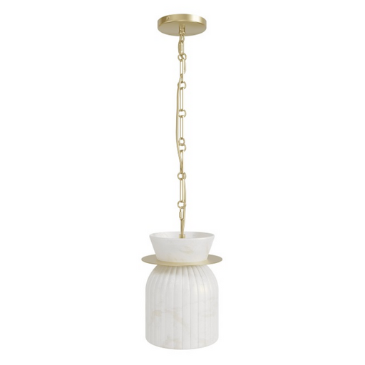 Avenue Lighting HF7500 Westwood 1-lt 8" LED Pendant - Brushed Brass