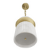 Avenue Lighting HF7500 Westwood 1-lt 8" LED Pendant - Brushed Brass