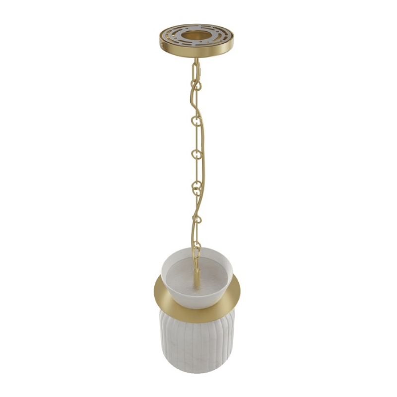 Avenue Lighting HF7500 Westwood 1-lt 8" LED Pendant - Brushed Brass