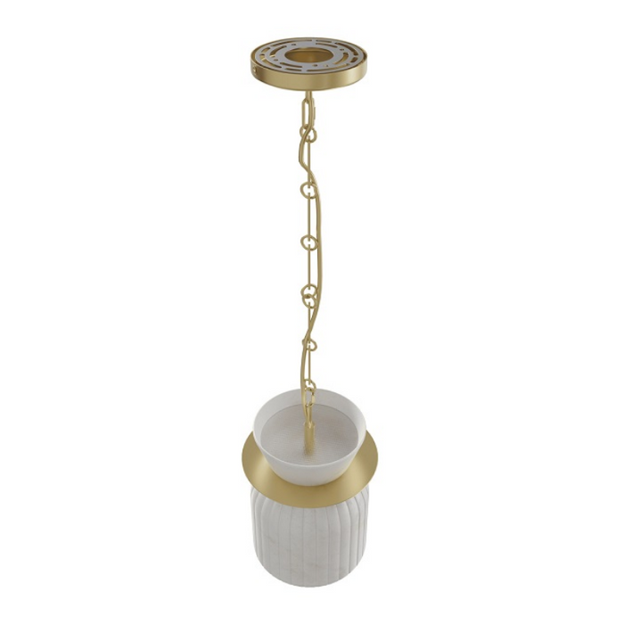 Avenue Lighting HF7500 Westwood 1-lt 8" LED Pendant - Brushed Brass