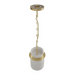 Avenue Lighting HF7500 Westwood 1-lt 8" LED Pendant - Brushed Brass
