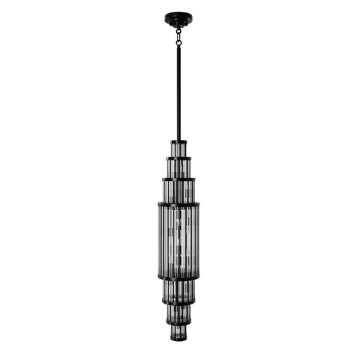 Avenue Lighting HF1925 Waldorf 13-lt 8" LED Pendant - Polished Gunmetal