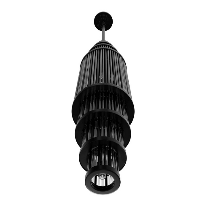 Avenue Lighting HF1925 Waldorf 13-lt 8" LED Pendant - Polished Gunmetal