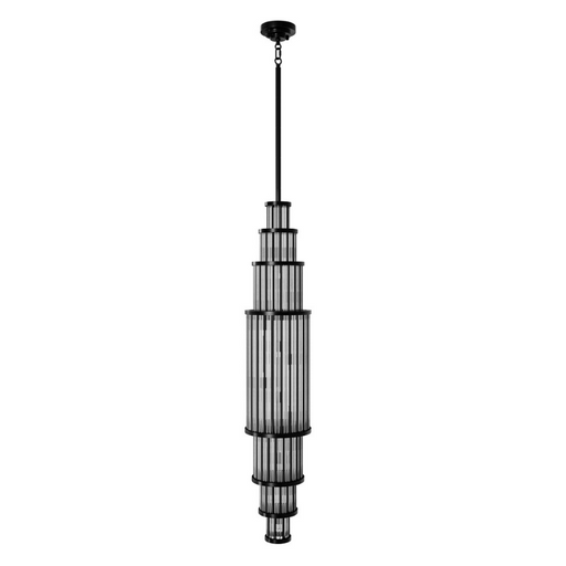 Avenue Lighting HF1926 Waldorf 17-lt 10" LED Pendant - Polished Gunmetal
