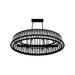 Avenue Lighting HF1927 Waldorf 16-lt 52" LED Chandelier - Polished Gunmetal
