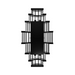 Avenue Lighting HF1921 Waldorf 8-lt 22" Tall LED Wall Sconce - Polished Gunmetal