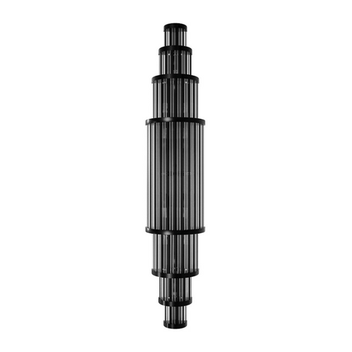 Avenue Lighting HF1923 Waldorf 14-lt 50" Tall LED Wall Sconce - Polished Gunmetal