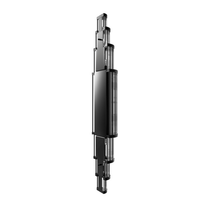 Avenue Lighting HF1923 Waldorf 14-lt 50" Tall LED Wall Sconce - Polished Gunmetal