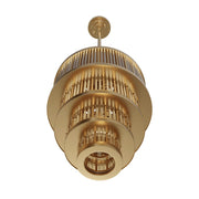 Avenue Lighting HF1924 Waldorf 13-lt 12" LED Pendant - Aged Brass
