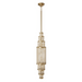 Avenue Lighting HF1925 Waldorf 13-lt 8" LED Pendant - Aged Brass