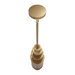 Avenue Lighting HF1926 Waldorf 17-lt 10" LED Pendant - Aged Brass