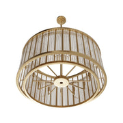 Avenue Lighting HF1928 Waldorf 12-lt 31" LED Chandelier - Aged Brass